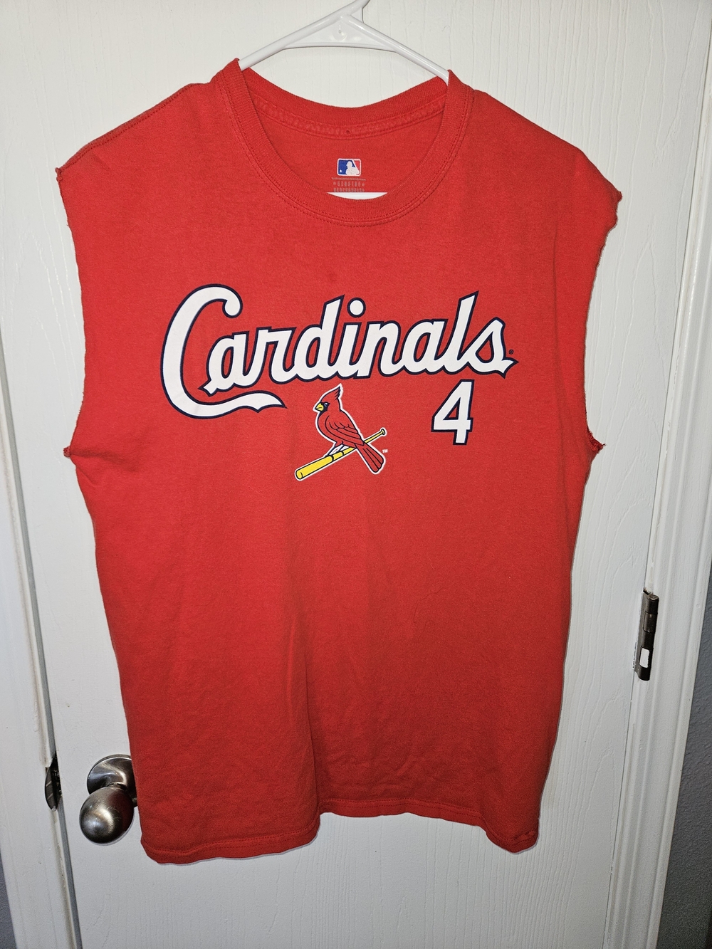 Genuine Merchandise Red Cardinals Sleeveless Tank Top